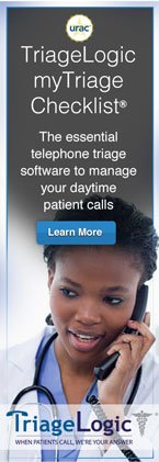 Telephone triage protocol software for daytime patient calls