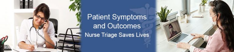 Triage nurse talking to patient who is worried about going to the hospital and doesn't want to catch COVID-19
