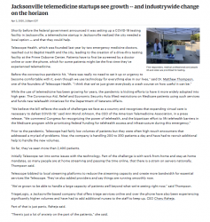 Jacksonville Business Journal Article on TriageLogic