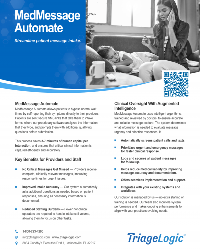 MedMessage Automate brochure